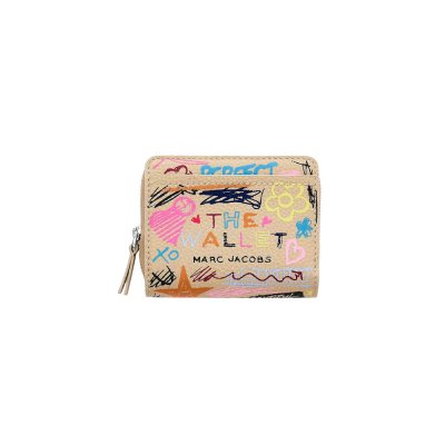 THE PUNK SCRIBBLE MINI COMPACT WALLET